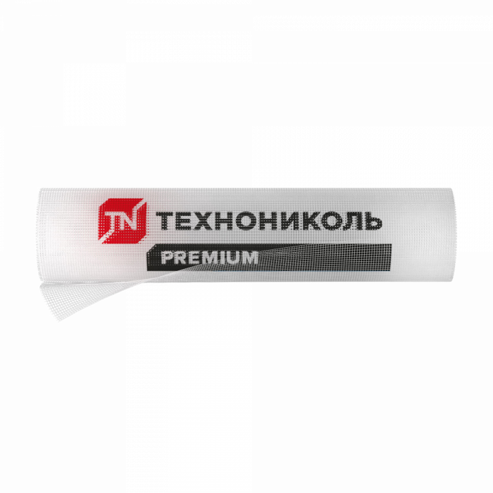 Стеклосетка фасадная щелочестойкая ТЕХНОНИКОЛЬ 2000 (1,1 x 50 м) (581603)
