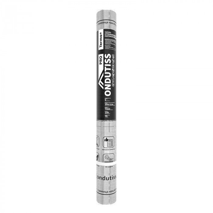 Пленка Ондутис PRO Termo+ пароизоляционная теплоотражающая 100 г/м2 75 м2
