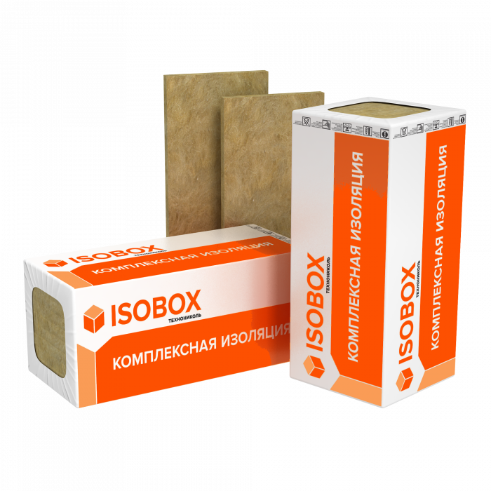Утеплитель ИЗОБОКС ИНСАЙД, 1200Х600Х100 мм (6 плит, 4,32кв. м)
