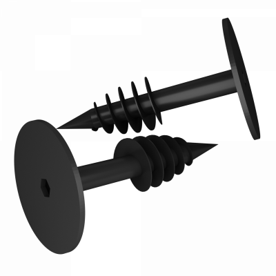 Винтовой крепеж TERMOCLIP R28/70 мм, коробка (123759)