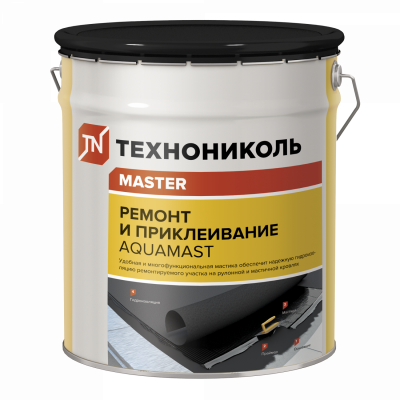 Мастика для ремонта AquaMast, ведро 18 кг