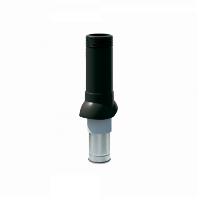 Вент. выход изолир. D125/160, H=700 мм, черный (467397)
