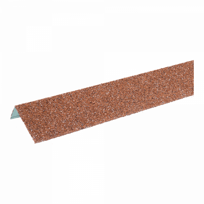 ТЕХНОНИКОЛЬ HAUBERK наличник оконный металлический, красный, пачка (599699)