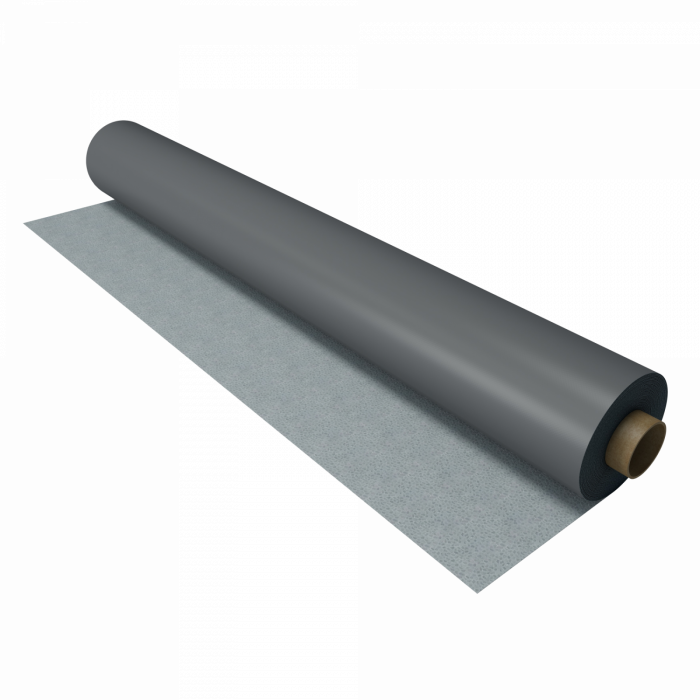 ПВХ мембрана ECOPLAST V-RP, 1,5 мм (2,10 х 20 м), серая (591281)