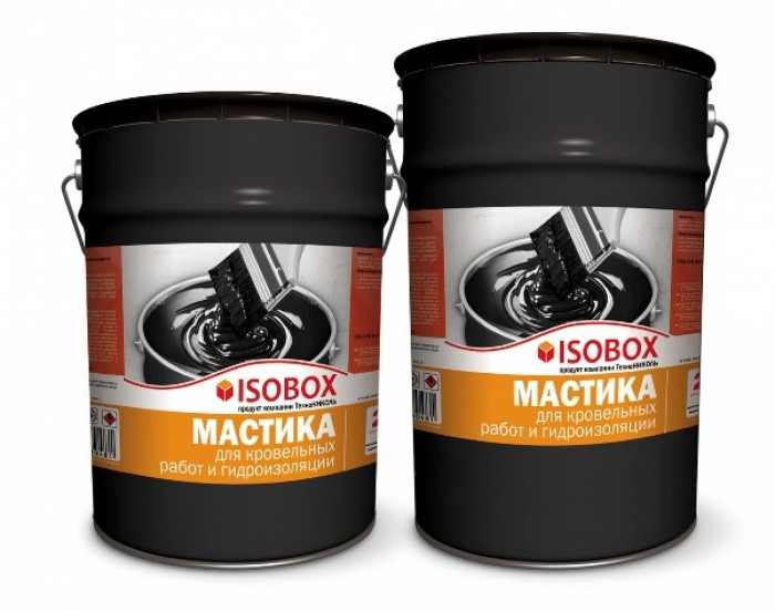 Мастика кровельная ISOBOX, ведро 22 л