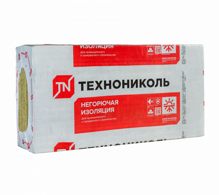 Утеплитель ТЕХНОФАС ОПТИМА, 1200х600 мм