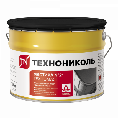 Мастика кровельная Техномаст №21, ведро 10 кг
